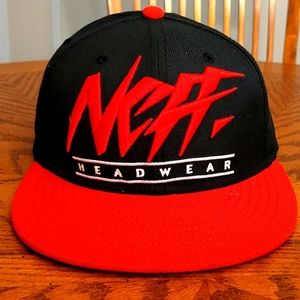 Neff Men's Snapback Flat-Brimmed Hat